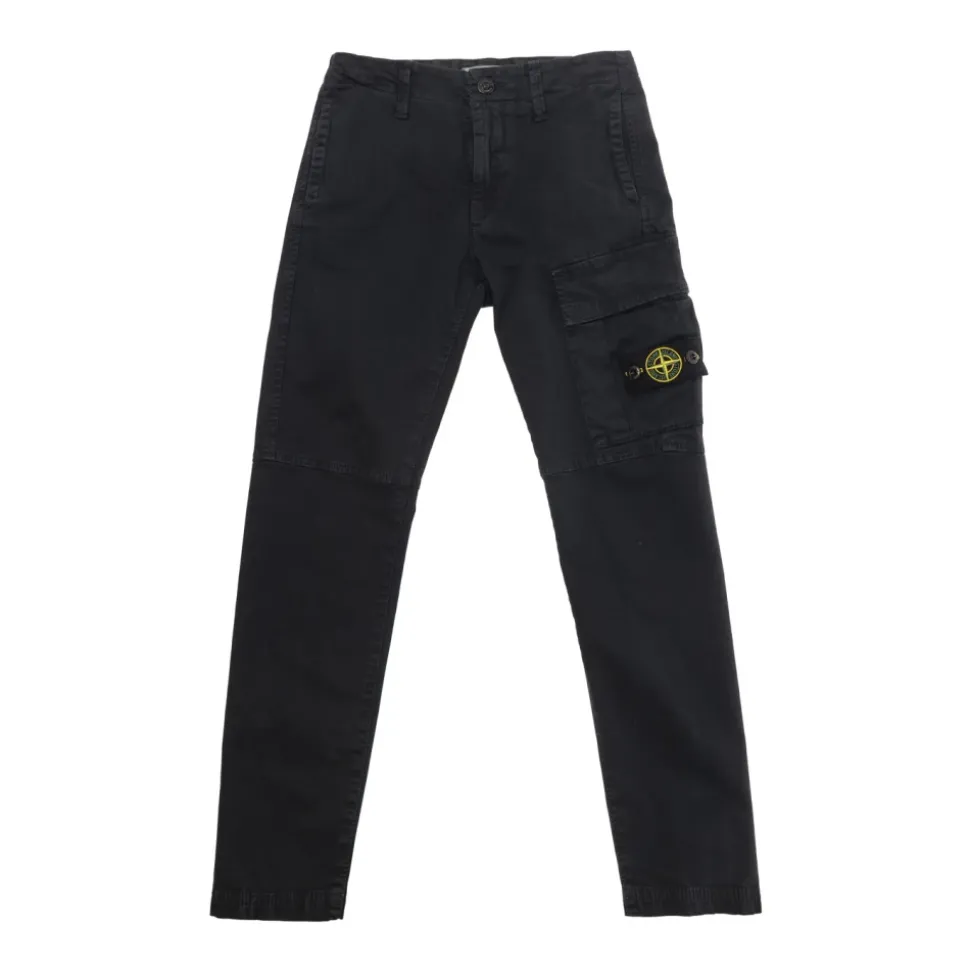 Slim Cargo Broek met Logo