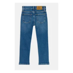 Slim Fit Blauwe Stenen Jeans
