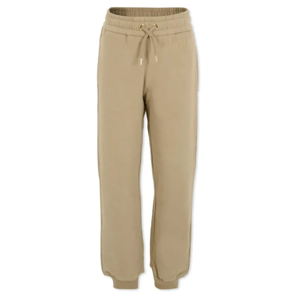 Sportieve Grijze Katoenen Trainingsbroek