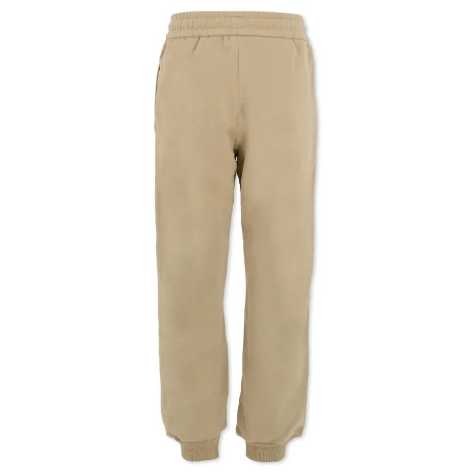 Sportieve Grijze Katoenen Trainingsbroek