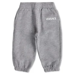 Sportieve Grijze Katoenen Trainingsbroek