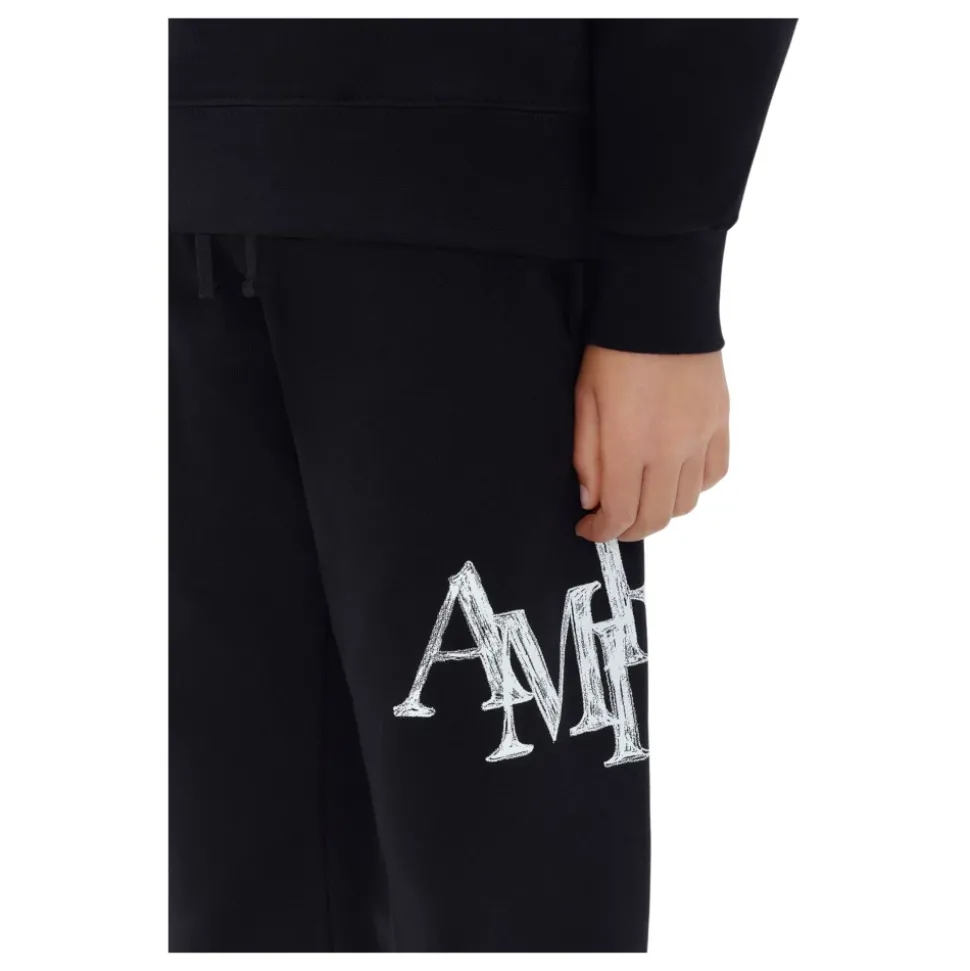 Staggered Scribble Sweatpant