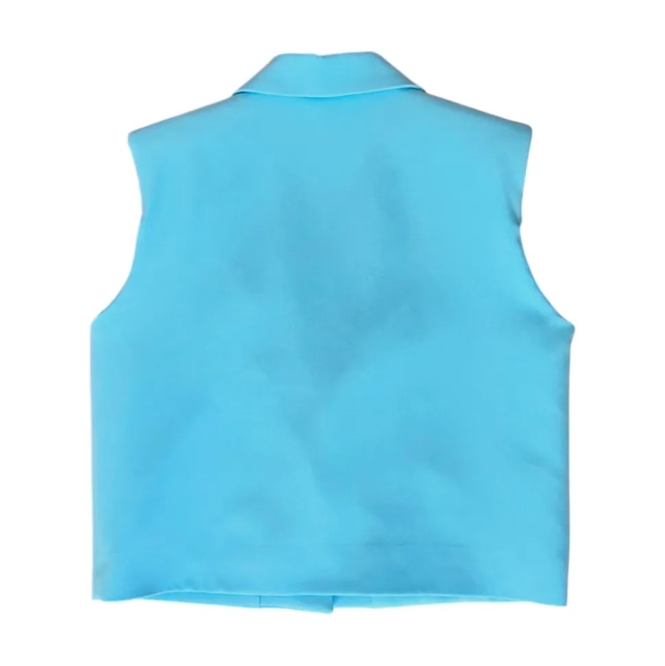 Stijlvol Gilet Shorts Set