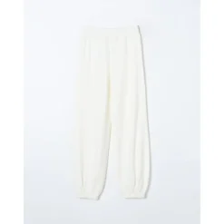 Stijlvolle boterkleurige broek