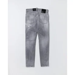 Stijlvolle Distressed Grey Denim Jeans
