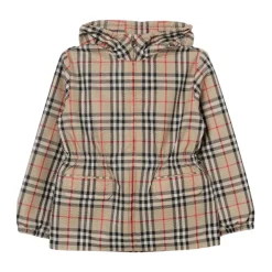 Stijlvolle gewatteerde jas met capuchon