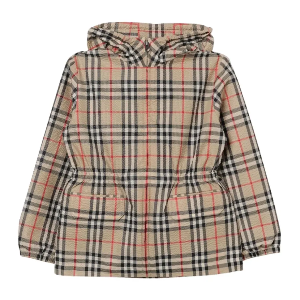 Stijlvolle gewatteerde jas met capuchon