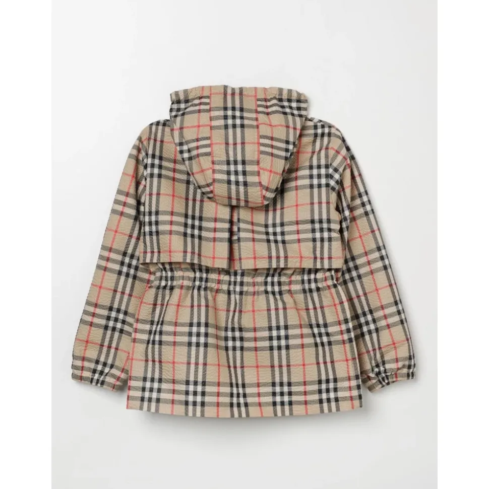 Stijlvolle gewatteerde jas met capuchon