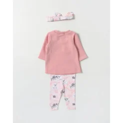 Stijlvolle Jurk met Leggings en Haarband