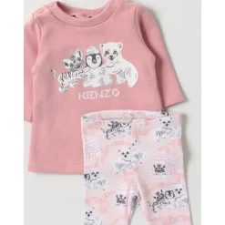 Stijlvolle Jurk met Leggings en Haarband