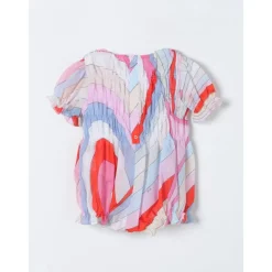 Stijlvolle Romper Korte Mouwen Multicolor