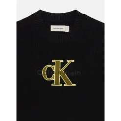 Stitch Logo Trui - Zwart