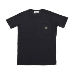 Stone Island T-shirt met ronde hals en logopatch van katoen