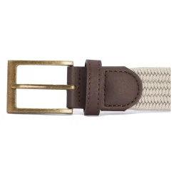 Stretch Nevis Riem met Kunstleer