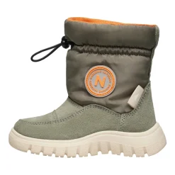 Suede and technical fabric boots VARNA 2 WP.