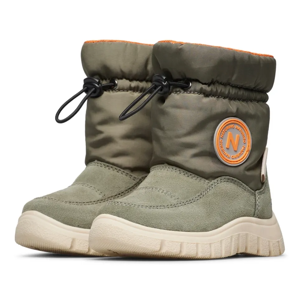 Suede and technical fabric boots VARNA 2 WP.