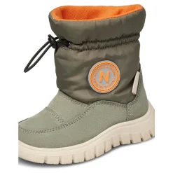 Suede and technical fabric boots VARNA 2 WP.