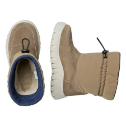 Suede and technical fabric boots VARNA 2 WP.