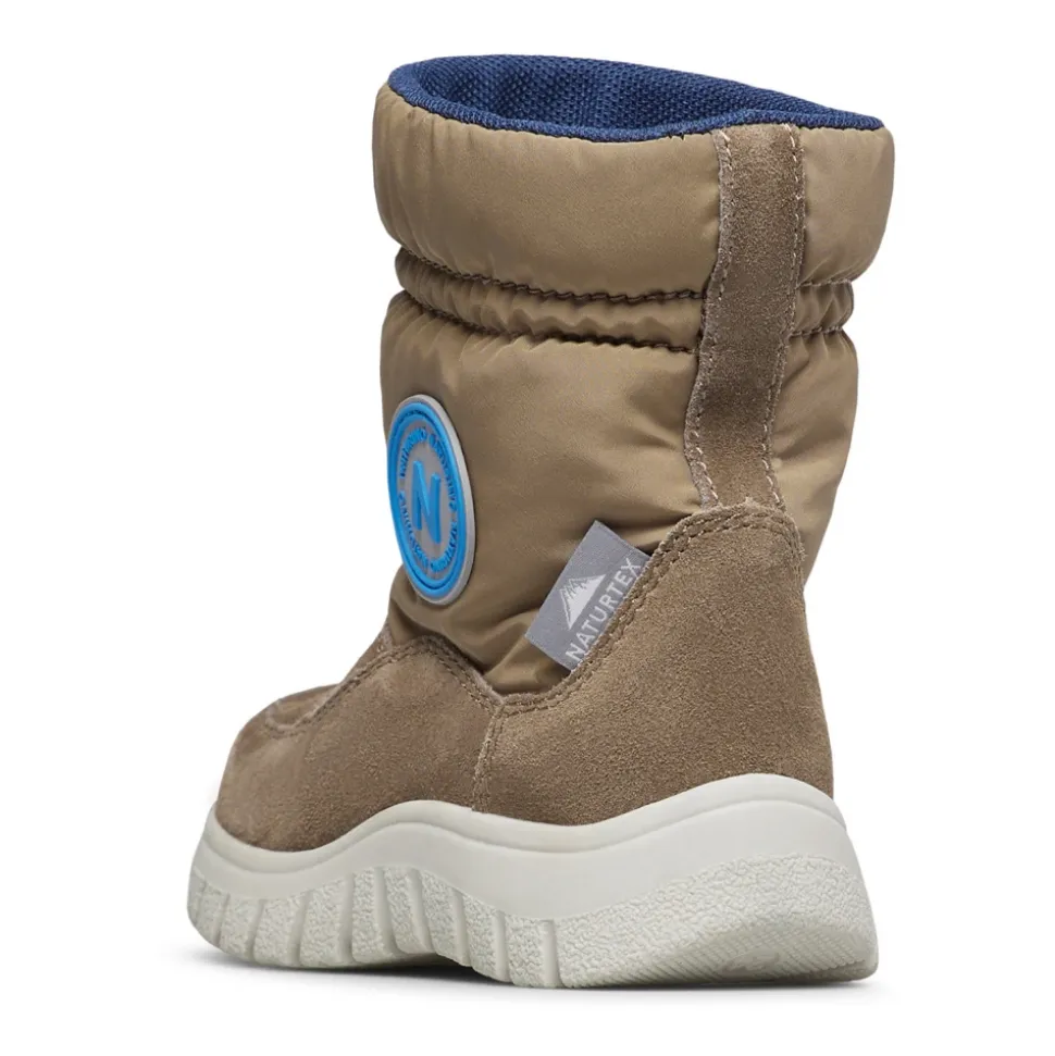 Suede and technical fabric boots VARNA 2 WP.