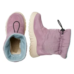 Suede and technical fabric boots VARNA 2 WP.