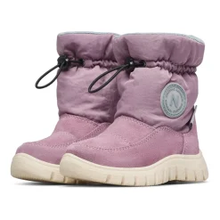 Suede and technical fabric boots VARNA 2 WP.