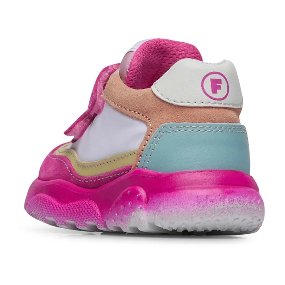 Suede and technical fabric sneakers AMANTEA 2 VL.