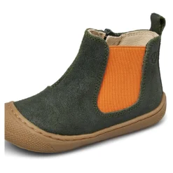 Suede first-steps ankle boots SALLY