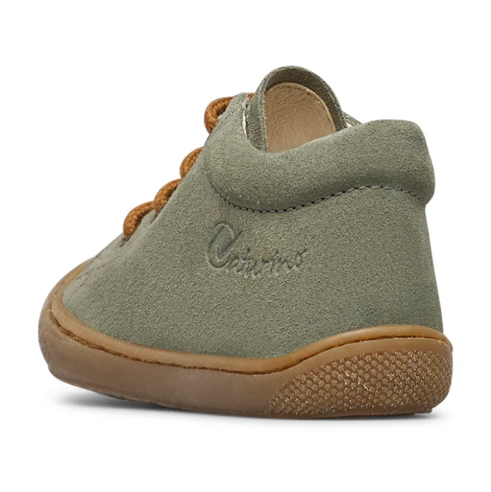 Suede first-steps shoes COCOON
