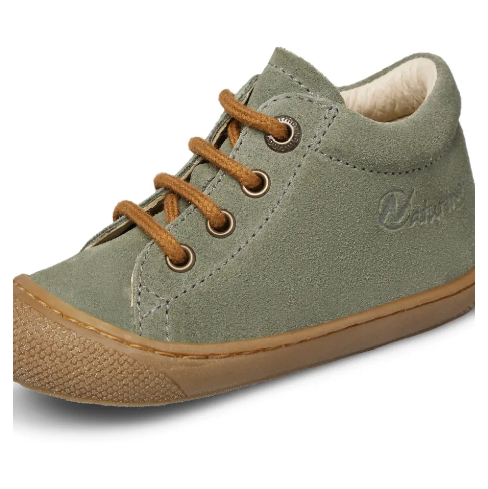 Suede first-steps shoes COCOON