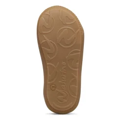 Suede first-steps shoes COCOON EMBR.DAISIES