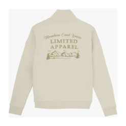 Sweater Zip Collar Print