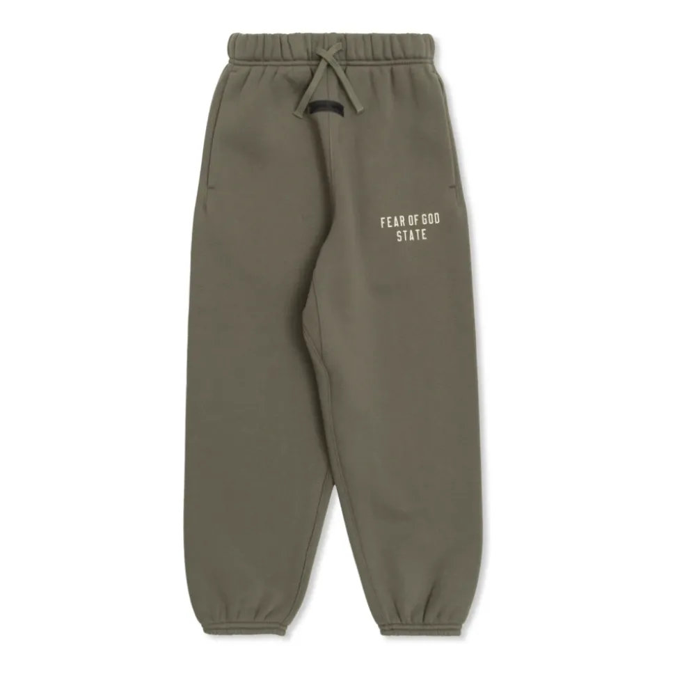 Sweatpants met logopatch