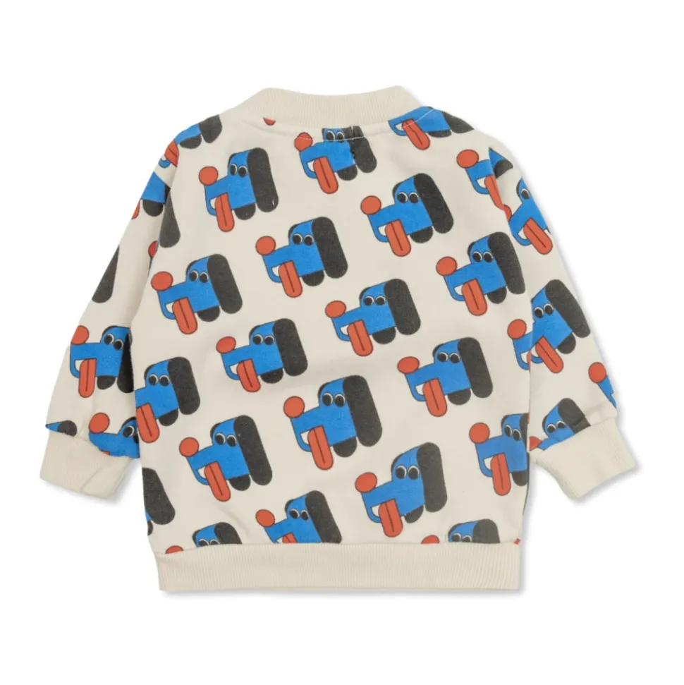 Sweatshirt met kleurrijke print