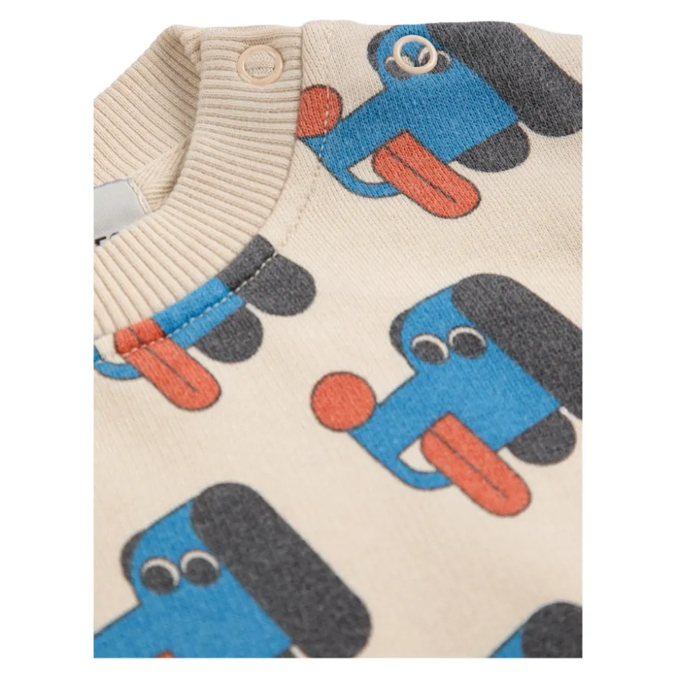 Sweatshirt met kleurrijke print