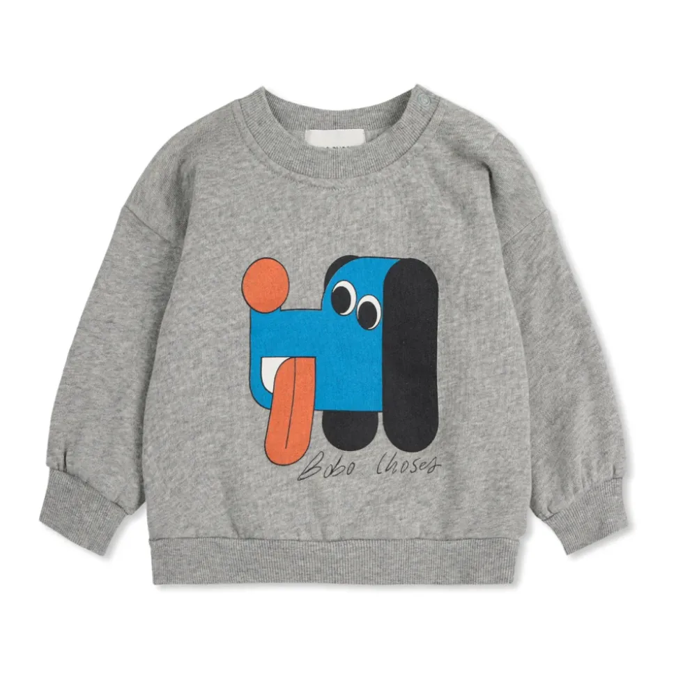 Sweatshirt met kleurrijke print