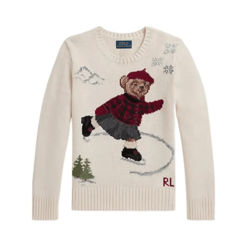 Sweatshirt met ronde hals