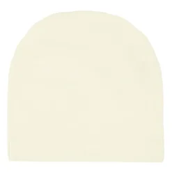 Teddy Bear Logo Ivory Beanie Hat