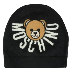 Teddy Bear Logo Zwarte Beanie