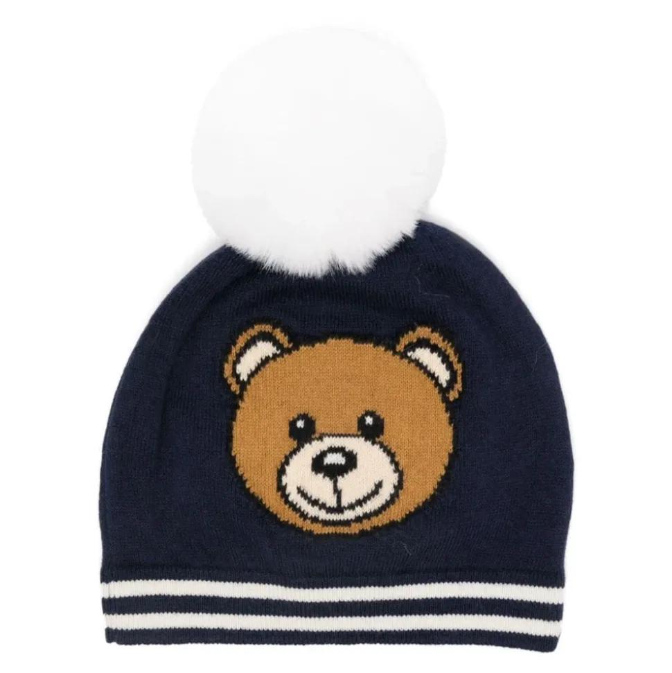 Teddy Bear Pom Pom Muts