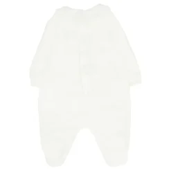 Teddy Bear Print Ivory Rompers