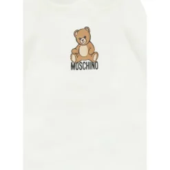 Teddy Bear Print Ivory Rompers