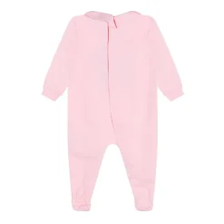 Teddy Print Baby Kleding Set Roze