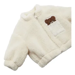 Teddy Texture Baby Fleece Jas