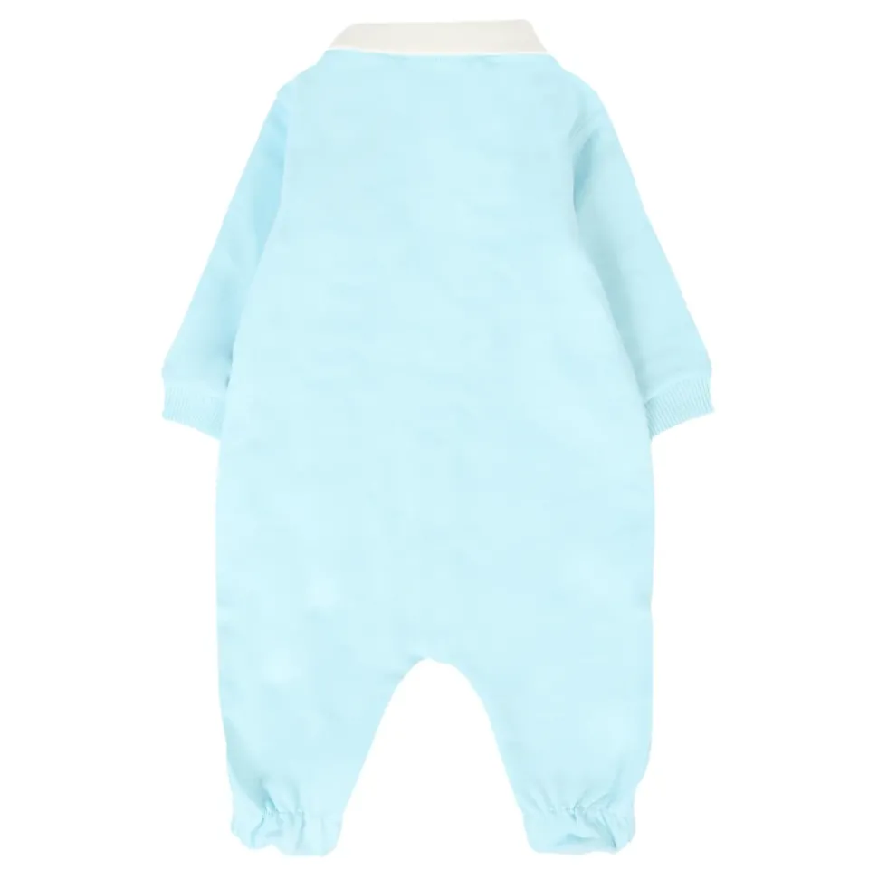 Teddybeer Romper in Lichtblauw