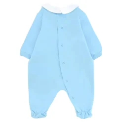 Teddybeer Rompers in lichtblauw