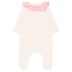 Tijger Maan Roze Katoenen Babypak