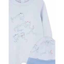 Tijgerprint Romper en Hoed Set