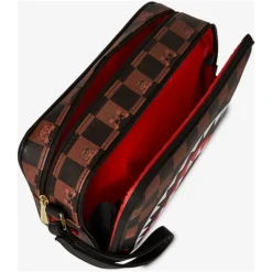 Toilettas met glurend personagecontrole