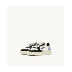 Tricolor Leren Sneakers voor Kinderen