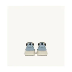 Tricolor Leren Sneakers voor Kinderen